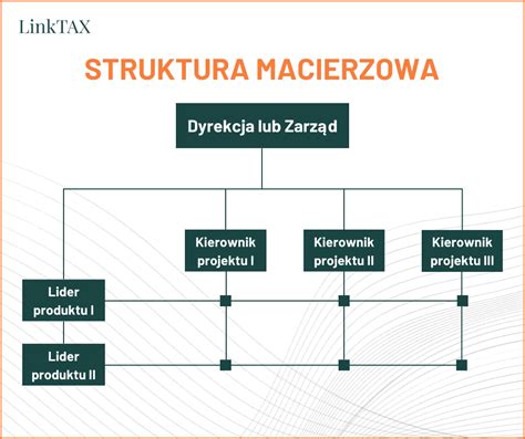 Schemat struktury firmy
