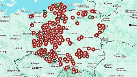 Mapa z zaznaczoną lokalizacją nieruchomości