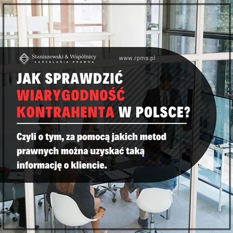 Schemat weryfikacji kontrahenta