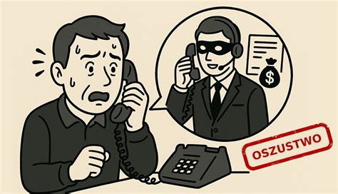 Schemat pokazujący, jak działają oszustwa telefoniczne i jakie kroki podjąć, aby się ich ustrzec.