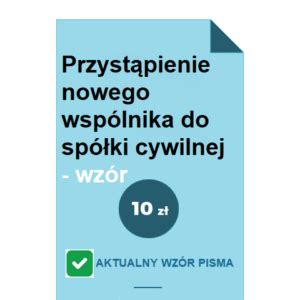 Proces przyjmowania nowego wspólnika do spółki cywilnej