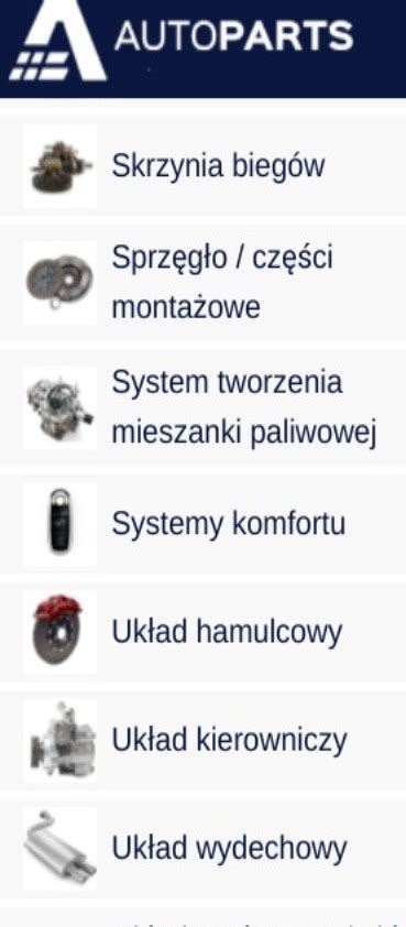 Ilustracja paczki wysyłkowej z częściami samochodowymi