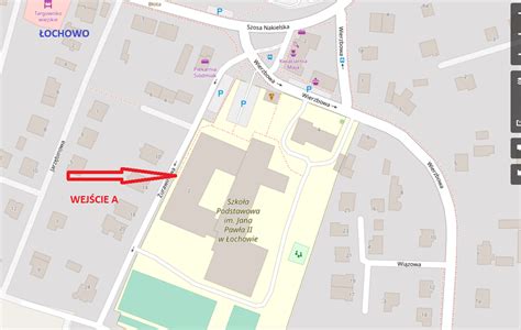 Mapa z lokalizacją Urzędu Skarbowego w Ostrołęce