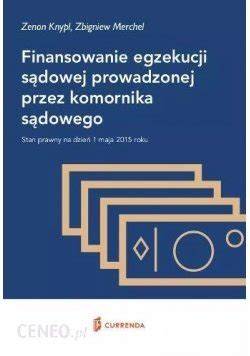 Schemat procesu egzekucji prowadzonej przez komornika sądowego