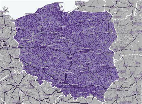 Mapa: Lokalizacja i zasięg Rejestru Dłużników Niewypłacalnych