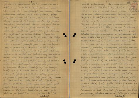 Fragment zeznań Augusta Emila Fieldorfa