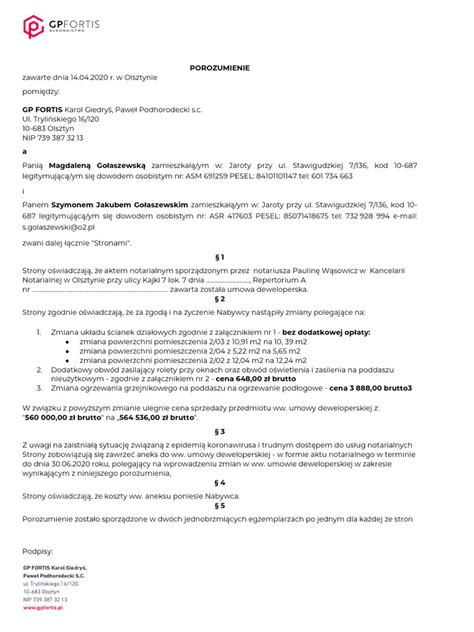 Porozumienie między wierzycielem a dłużnikiem