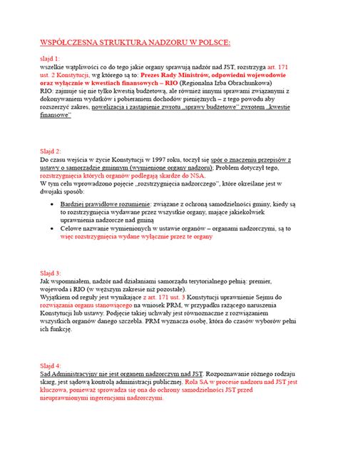 struktura nadzoru nad komornikami w Polsce