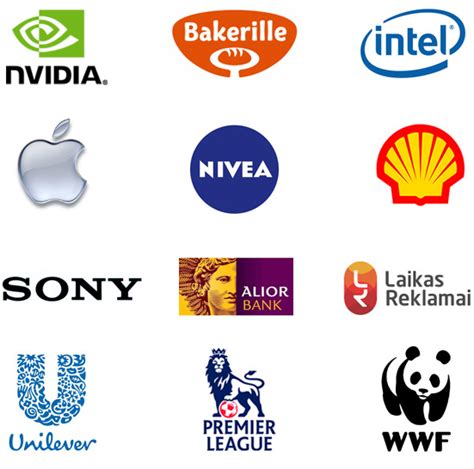 Logotypy firm, dla których świadczono usługi