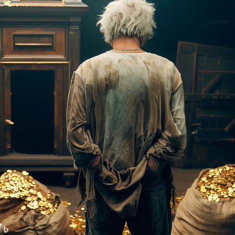 Ilustracja przedstawiająca dłużnika wyprzedającego majątek