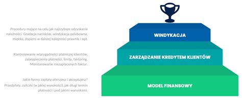 Infografika przedstawiająca proces windykacji