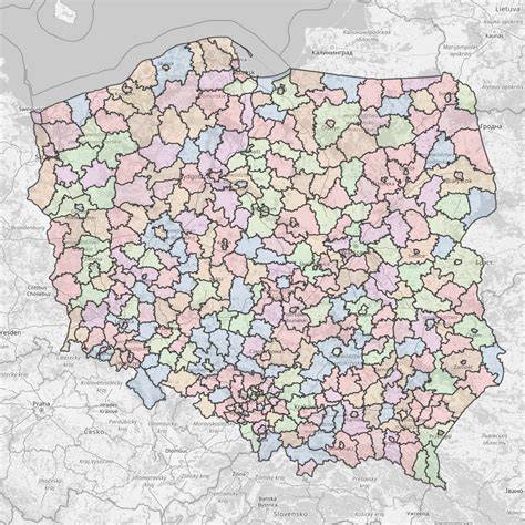 Mapa praktyk sądowych i egzekucyjnych w Polsce