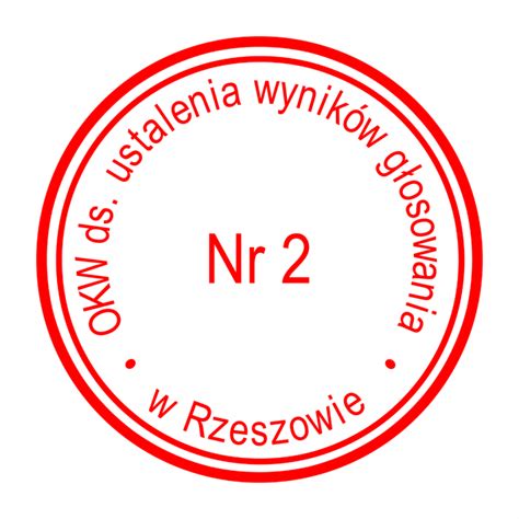 Pieczęć urzędu skarbowego