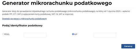 Schemat generowania mikrorachunku podatkowego