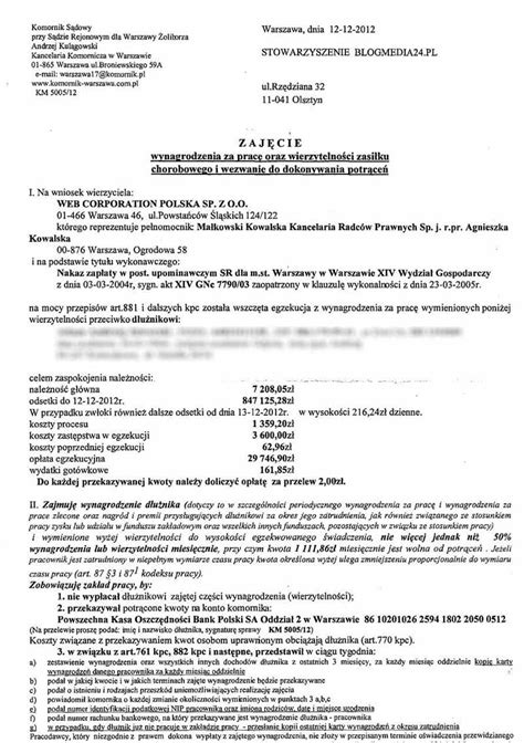 Zajęcie komornicze