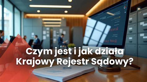 Infografika: Jak działa Krajowy Rejestr Sądowy i co zawiera profil przedsiębiorcy