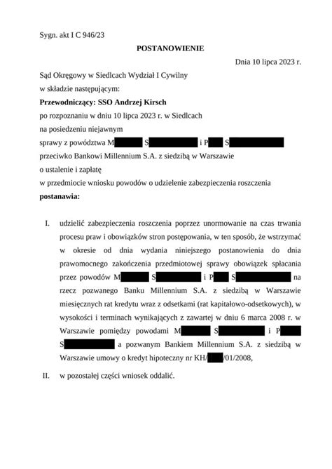 Proces zabezpieczenia roszczenia przez wierzyciela