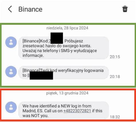 Zrzut ekranu z powiadomieniem SMS od firmy windykacyjnej