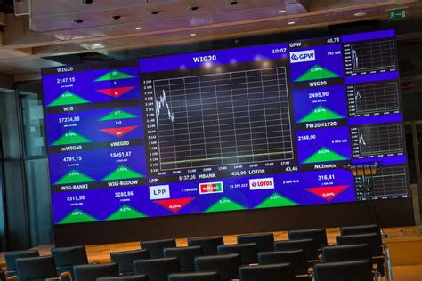 Grafika przedstawiająca strukturę giełdy papierów wartościowych