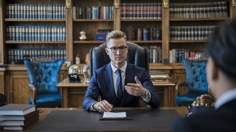 Adwokat udzielający porady