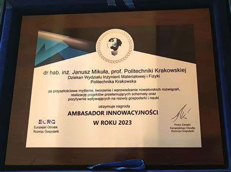 Symboliczna grafika przedstawiająca nagrodę lub dyplom