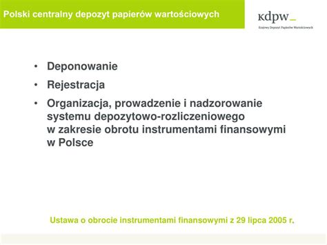 Ilustracja przedstawiająca depozyt papierów wartościowych