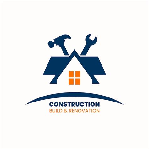 Logo firmy budowlanej lub zdjęcie dachu