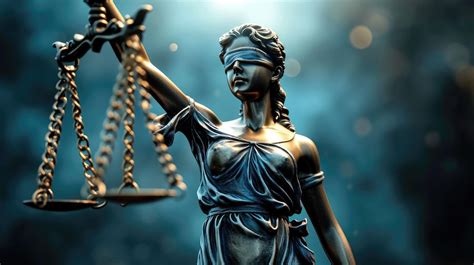 Symboliczne przedstawienie wymiaru sprawiedliwości