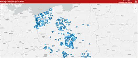 Mapa lokalizacji wybranych kancelarii komorniczych w Łodzi