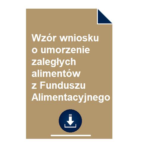 Procedura umorzenia alimentów