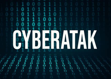 Ilustracja przedstawiająca cyberatak na dane bankowe