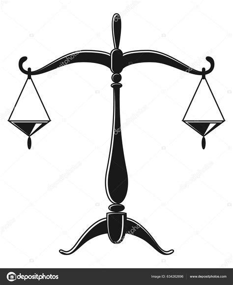 Grafika przedstawiająca symbol prawa i sprawiedliwości.