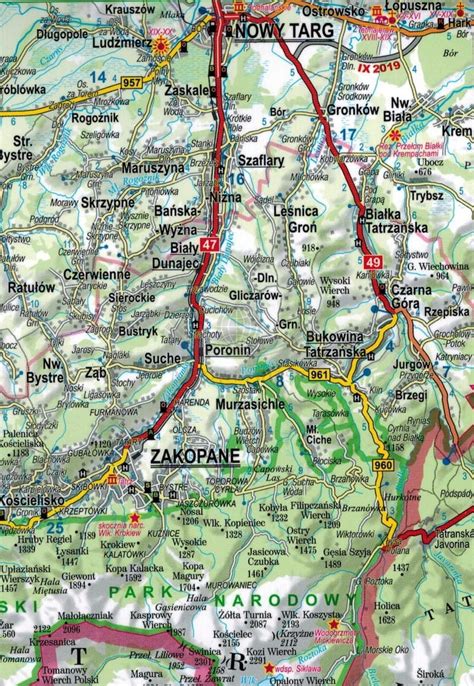 Mapa regionu: Częstochowa i okolice - lokalizacja kancelarii