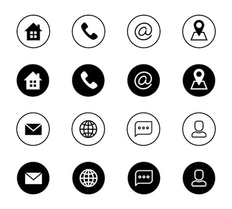 Ikona telefonu i faksu symbolizująca dane kontaktowe