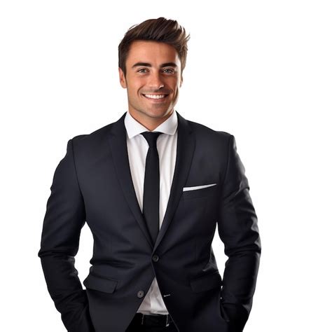 Portret komornika sądowego w garniturze