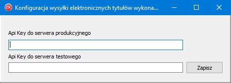 System elektronicznych tytułów wykonawczych