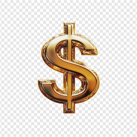 Znak dolara symbolizujący pieniądze i sukces