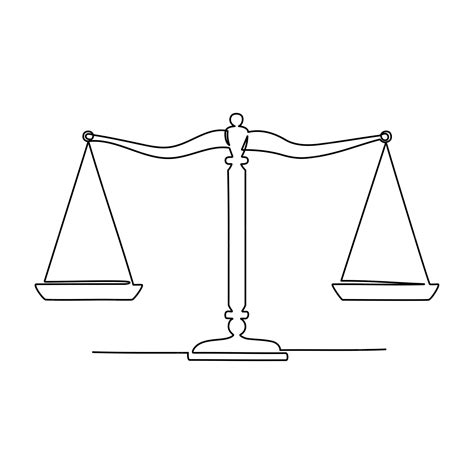 Ilustracja przedstawiająca symbol sprawiedliwości i paragrafów