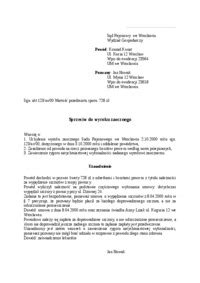 Infografika przedstawiająca zakres badań sądu w postępowaniu o ponowne wydanie tytułu wykonawczego