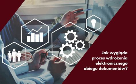 Ilustracja przedstawiająca proces elektronicznego przesyłania dokumentów