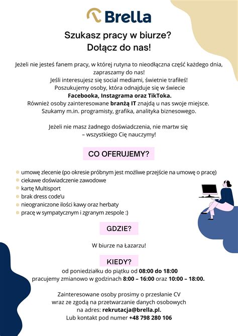Przykładowe ogłoszenie o pracę w windykacji leasingowej