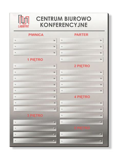 Tablica informacyjna z danymi komornika sądowego