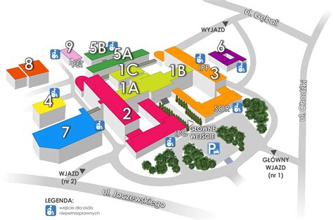 Mapa pokazująca lokalizacje oddziałów PZU w Lublinie