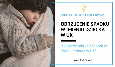 Infografika pokazująca procedurę odrzucenia spadku