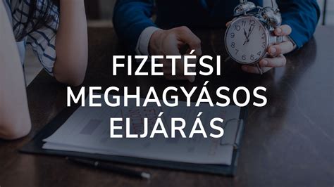 Ilustracja dokumentu nakazu zapłaty (Fizetési Meghagyásos Eljárás)