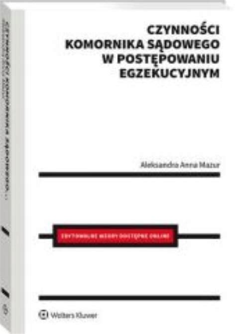 Procedura egzekucyjna komornika sądowego