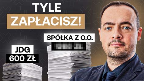 Porównanie odpowiedzialności w JDG i spółce z o.o.