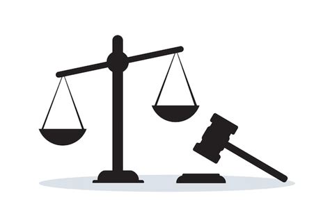 Ilustracja przedstawiająca budynek sądu lub symbol sprawiedliwości