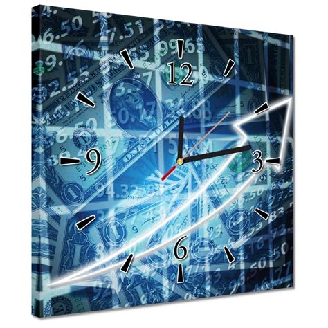 Zegar z komornikiem i znakiem dolara