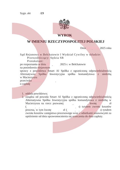 Ilustracja przedstawiająca dłużnika płacącego staremu wierzycielowi po cesji